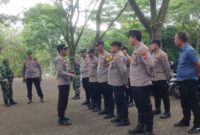FOTO: Jajaran TNI dan Polri bersama unsur terkait turut dilibatkan dalam pengamanan kegiatan. @by_News9.id
