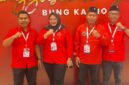 FOTO: Anggota DPRD Fraksi PDI P Kabupaten Sampang Imam Buchori Muslim, S.Pd., Suhuvil Mukarromah, Hakam, S.Hum., Iwan Effendi. @by_News9.id