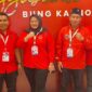 FOTO: Anggota DPRD Fraksi PDI P Kabupaten Sampang Imam Buchori Muslim, S.Pd., Suhuvil Mukarromah, Hakam, S.Hum., Iwan Effendi. @by_News9.id