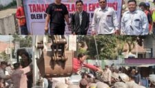 FOTO: Lokasi Proses Exekusi tanah. @by_News9.id