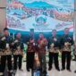 FOTO: Hasan Rohmad, M.Pd, (tengah) dari Dewan Pendidikan Kabupaten Sampang, saat mengikuti Rakornas. @by_News9.id
