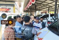 FOTO: Proses serah terima kepada pihak keluarga WBP an. Alm Mat jari. @by_News9.id