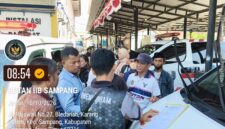 FOTO: Proses serah terima kepada pihak keluarga WBP an. Alm Mat jari. @by_News9.id