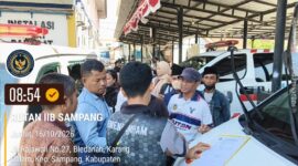 FOTO: Proses serah terima kepada pihak keluarga WBP an. Alm Mat jari. @by_News9.id