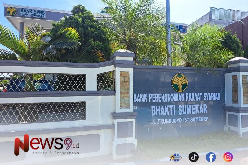 FOTO: Kantor BPRS Bhakti Sumekar (Perseroda). @by_News9.id
