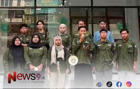 FOTO: BEM Mahasisiwa STIH Zainul Hasan, @by_News9.id