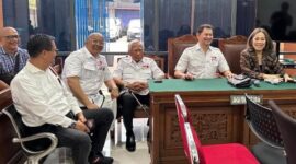 FOTO: Sidang praperadilan pidana Devi Taurisa di Pengadilan Negeri Jakarta Selatan. @by_News9.id