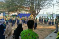 FOTO: Perkemahan Penerimaan Tamu Kerabat dan Pelantikan Dewan Kerabat. @by_News9.id