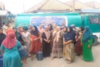 FOTO: Bantuan air bersih kepada warga Desa Disanah, Sreseh, Sampang, @by_News9.id
