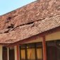 FOTO: Kondisi bangunan kantor pemerintahan yang telah mengalami kerusakan. @by_News9.id