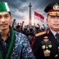 FOTO: (AI) M. Shohir, Ketua Badko HMI Jatim Bidang Perguruan Tinggi, Kemahasiswaan, dan Kepemudaan (PTKP), (kanan), bersama Kapolda Jawa Timur, @by_News9.id