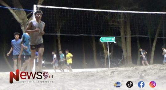 FOTO: Voli pantai antar klub se-Kabupaten Sumenep. @by_News9.id