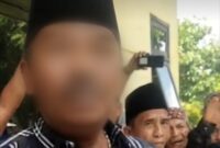 FOTO: Asmawi bin Mahruno, tersangka dalam perkara dugaan penebangan pohon tanpa izin. @by_News9.id