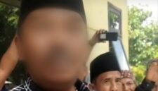 FOTO: Asmawi bin Mahruno, tersangka dalam perkara dugaan penebangan pohon tanpa izin. @by_News9.id