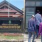 FOTO: Keluarga korban dan beberapa sakasi saat memenuhi panggilan Polresta Sumenep. @by_News9.id